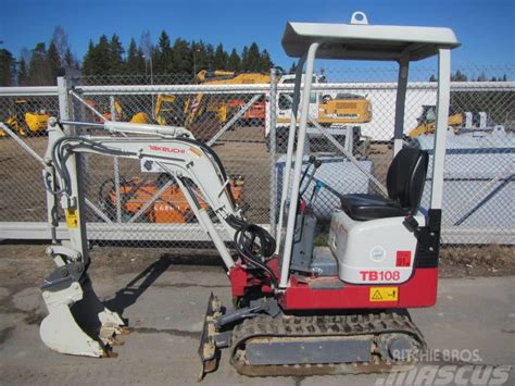 takeuchi tb108 mini excavator for sale|TAKEUCHI TB108 Construction Equipment For Sale.